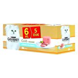 Gourmet Gold 5+1 Kıyılmış Ton Balıklı Kedi Maması