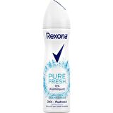 Rexona Pure Fresh Antiperspirant Ter Önleyici Leke Yapmayan Kadın Sprey Deodorant 150 ml