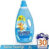 Yumoş Bahar Tazeliği Beyazlar ve Renkliler İçin Yumuşatıcı 3000 ml 30 Yıkama
