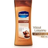 Vaseline Nemlendirici Tüm Cilt Tipleri için Kakao Kokulu Vücut Losyonu 400 ml 