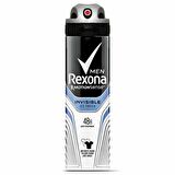 Rexona Men Erkek Sprey Deodorant Invisible Ice Fresh 72 Saat Kesintisiz Üstün Koruma 150 Ml
