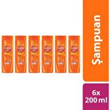Onarıcı Ve Yapılandırıcı Bakım Şampuan 6x200ml