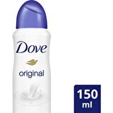 Dove Kadın Sprey Deodorant Original Antiperspirant 150 ml