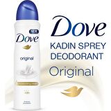 Dove Kadın Sprey Deodorant Original Antiperspirant 150 ml