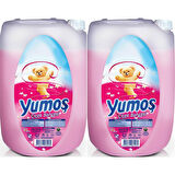 Yumoş Çamaşır Yumuşatıcısı Çiçek Bahçesi 5 lt x 2 Adet (100 Yıkama) PEMBE