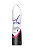 Rexona Black & White Invisible Pure Pudrasız Leke Yapmayan Kadın Sprey Deodorant 150 ml