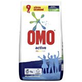 Omo Active Renkliler İçin Toz Çamaşır Deterjanı 9 kg 60 Yıkama