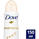 Dove Eventone Antiperspirant Leke Yapmayan Kadın Sprey Deodorant 150 ml