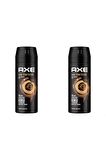 Axe Dark Temptation Pudrasız Ter Önleyici Leke Yapmayan Erkek Sprey Deodorant 150 ml x 2