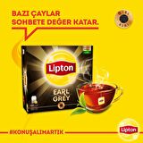 Lipton Earl Grey Bergamot Organik Bardak Poşet Siyah Çay 100'lü 