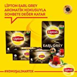 Lipton Earl Grey Bergamot Organik Bardak Poşet Siyah Çay 100'lü 