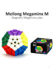 Moyu Speed Megaminx Mıknatıslı Manyetik Zeka Küpü Akıl Küpü  Küp Stickerless