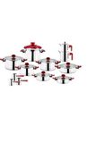 Aryıldız Flamingo 22 Parça Red Cam İdeal Set