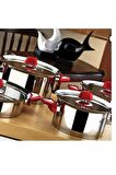 Aryıldız Flamingo 22 Parça Red Cam İdeal Set