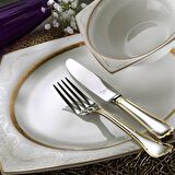 Aryıldız Square 31017 60 Parça 12 Kişilik Modern Kare Bone China Porselen Yemek Takımı 