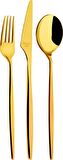 Aryıldız Studio Prestige Gold PVD 84 Parça Çatal Kaşık Bıçak Takımı