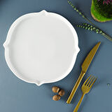 Aryıldız Lunar Yuvarlak Servis Tabağı 23 cm
