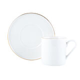 Aryıldız Hazel Gold 4 Parça 2 Kişilik Çay Fincan Takımı 200 ml