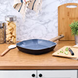 Aryıldız 28 Cm Eco Seramik Grill Tava