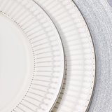Evaliza Charm Platin 60 Parça Yemek Takımı