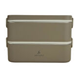 Aryıldız Bento Dikdörtgen Lunch Box Yemek Termosu Vizon 2000 ml