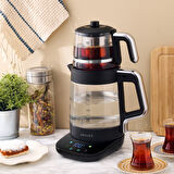 Aryıldız Vision Shine Çay Makinesi Siyah