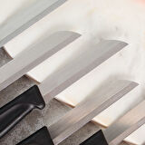 Aryıldız Mira 6 Parça Dişli Meyve Bıçak Seti Siyah