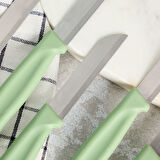 Aryıldız Mira 6 Parça Meyve Bıçak Seti Yeşil