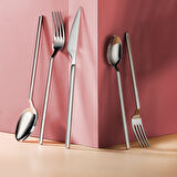 Aryıldız Solo 60 Parça 12 Kişilik Çatal Kaşık Bıçak Takımı