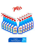 MİSS CAM TEMİZLEYİCİ SPREYLİ 750 ML x 12 ADET