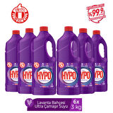 HYPER HYPO ULTRA KIVAMLI ÇAMAŞIR SUYU LAVANTA 3 KG X 6 ADET