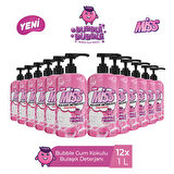 MİSS BULAŞIK DETERJANI BUBBLE 1 L x 12 ADET