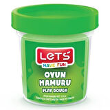 Lets Oyun Hamuru 115 Gr Yeşil - 4 adet