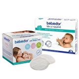 Bebedor Aloe Veralı Jelli Göğüs Pedi 24 Adet + Bebedor Burun Aspiratörü