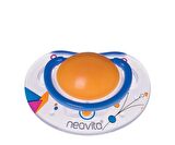 Neavita Ortodontik Emzik Desenli (6 Ay+) Turuncu