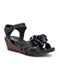 JOYMARİO HAKİKİ DERİ KADIN SANDALET
