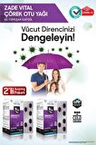 Zade Vital Çörek Otu Yağı 60 Yumuşak Kapsül - Blister x2 (2'li Avantaj Paketi)