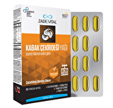 Zade Vital Kabak Çekirdeği Yağı Blister 30 Kapsül