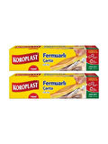 Koroplast Orta Boy Fermuarlı Kilitli Çanta - 2'li Paket