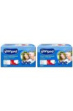 Canped Belbantlı Tekstil Yüzey Hasta Bezi Large 30'lu Paket 2'li
