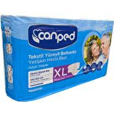 Canped Belbantlı Tekstil Yüzeyli Hasta Bezi Extra Large 30'lu
