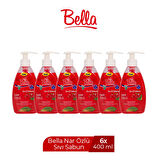 BELLA SIVI SABUN NAR ÖZLÜ 400 ML X 6 ADET