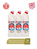 HYPER HYPO ULTRA ÇAMAŞIR SUYU BEYAZ SABUN 750 GR x 3