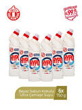 HYPER HYPO ULTRA ÇAMAŞIR SUYU BEYAZ SABUN KOKULU 750 ML x 6 ADET