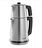 Arçelik K 3291 IN 1650W Çelik Çaycı Çay Makinesi inox