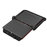Arçelik TM 6046CK Çift Taraflı Çıkartılabilir Plaka Teflon 2400 W 6 Dilim Tost Makinesi