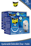 Raid Ayarlanabilir Elektrolikit 30 Gece Cihaz + Yedek x 2 Adet