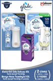 Elektrikli Oda Kokusu Kit Temiz Çarşaf + Banyo Hava Tazeleyici & Yedek Temiz Çarşaf + Lavanta 10ml