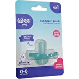 Wee Baby Full Silikon Emzik 0+6 Ay No:1 Yeşil K:561