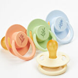 Wee Baby Pure Kauçuk Uçlu Emzik Karma Renk 0-6 Ay